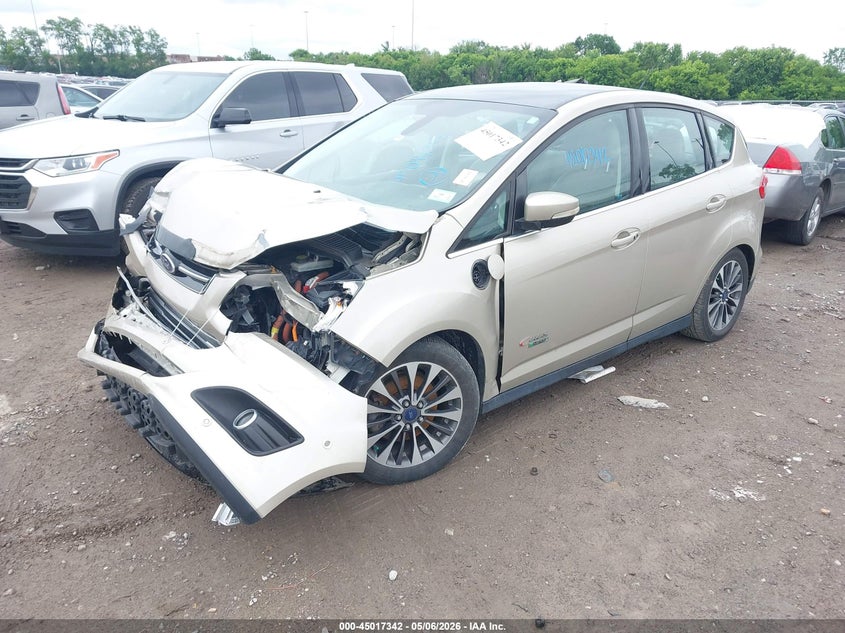 Vin: 1fadp5fu0hl103620, lot: 45514825, ford c-max energi titanium 20172