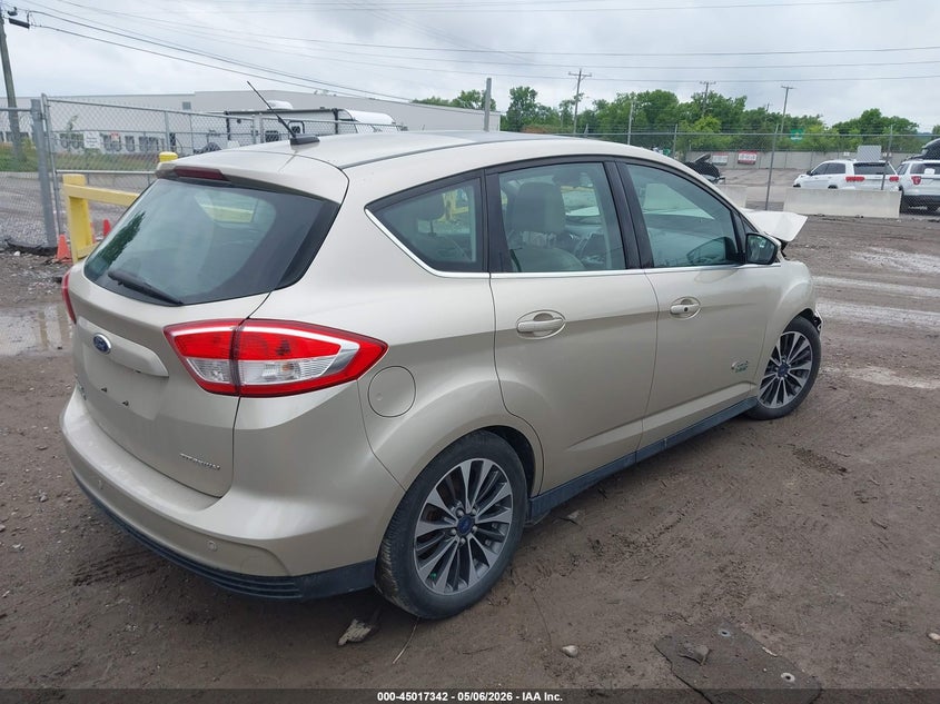 Vin: 1fadp5fu0hl103620, lot: 45514825, ford c-max energi titanium 20174