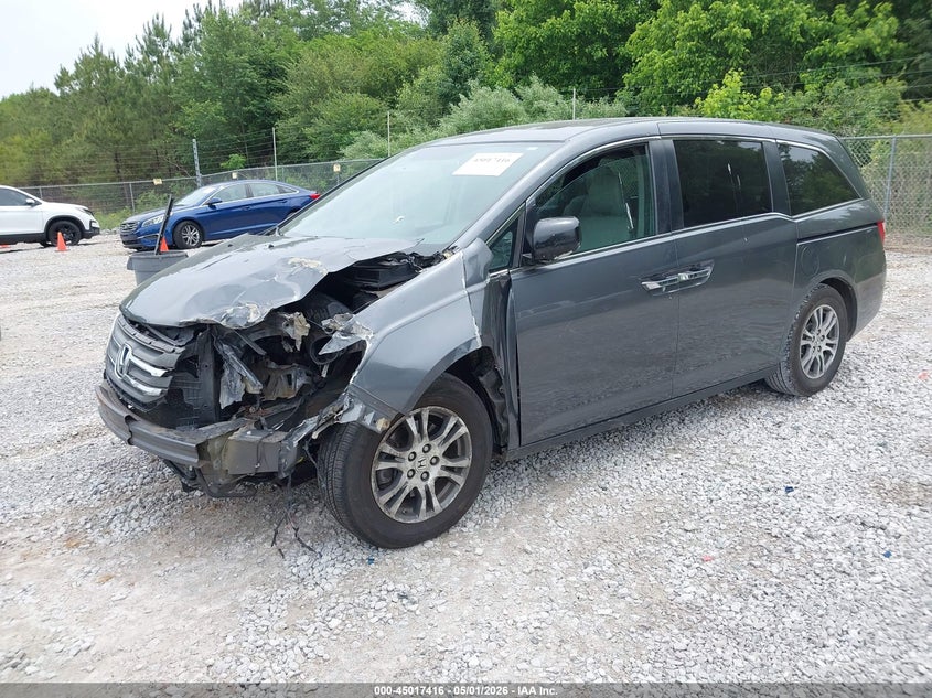 2013 Honda Odyssey Ex-L 5FNRL5H6XDB003385 photo 1