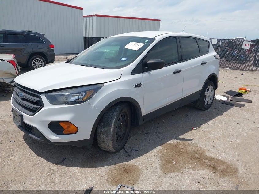 2018 Ford Escape S 1FMCU0F72JUD58387 photo 1