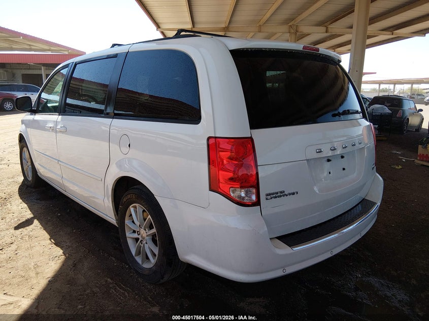 Vin: 2c4rdgcg2er305302, lot: 45514987, dodge grand caravan sxt 20143