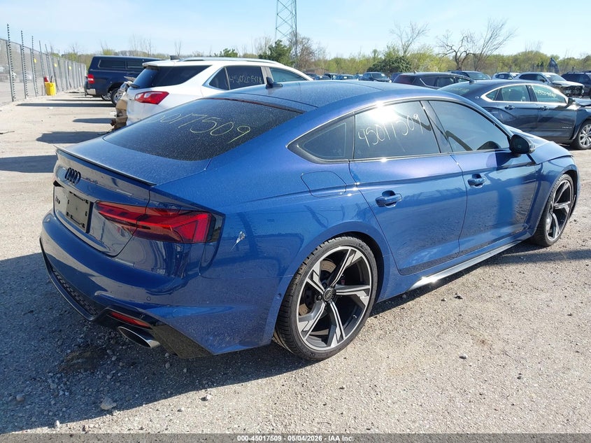 Vin: wuaawcf53ra901249, lot: 45514992, audi rs 5 sportback tfsi quattro tiptronic 20244