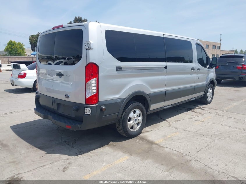 Vin: 1fbzx2yg6jka91138, lot: 45515029, ford transit-350 xlt 20184