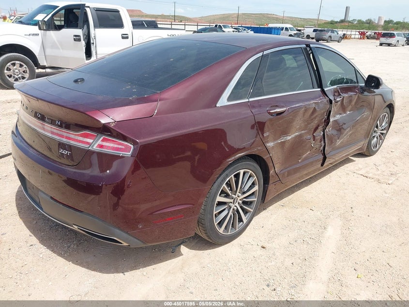 Vin: 3ln6l5c92hr651145, lot: 45515077, lincoln mkz select 20174
