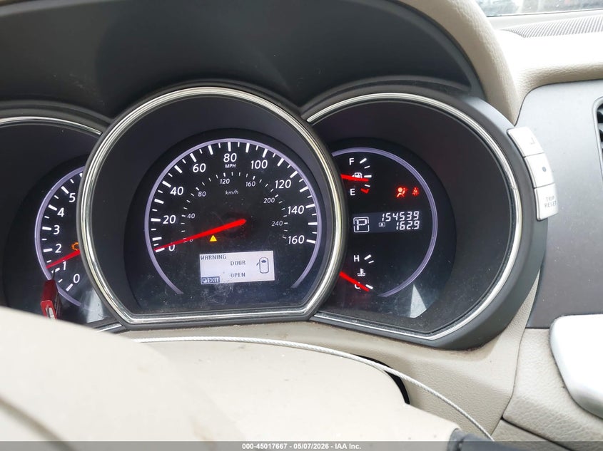 2013 Nissan Murano Sl VIN: JN8AZ1MU4DW200576 Lot: 45017667