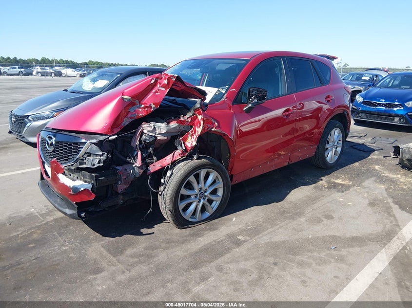 Vin: jm3ke4dy0e0358652, lot: 45515187, mazda cx-5 grand touring 20142