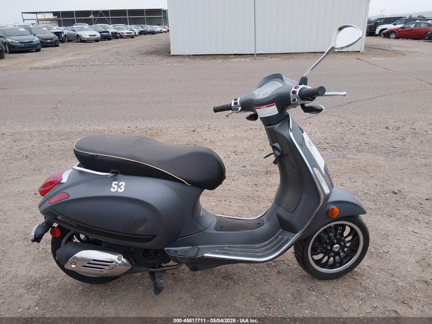 2016 Vespa Sprint 150 3V VIN: ZAPM818G4G5401614 Lot: 45017711