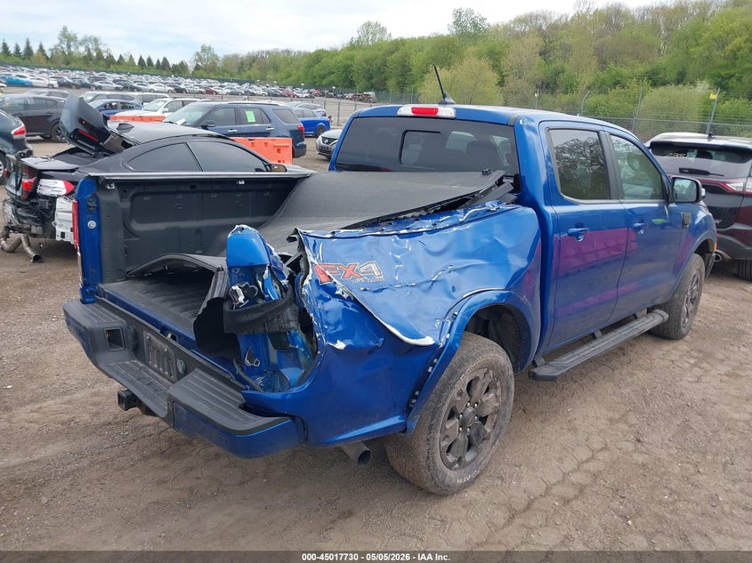 Vin: 1fter4fh6kla66408, lot: 45515213, ford ranger lariat 20194