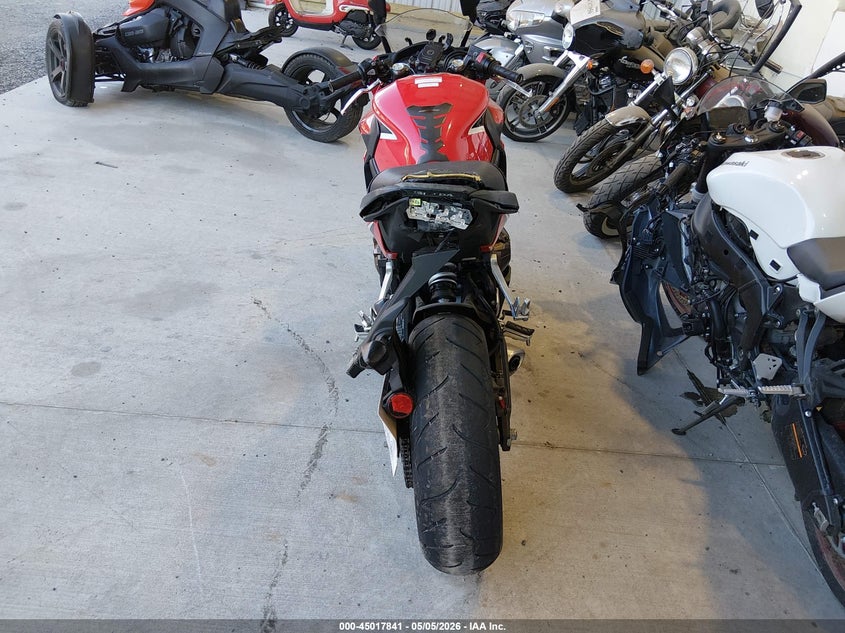 2018 Honda Cbr650 F VIN: MLHRC7407J5400320 Lot: 45017841