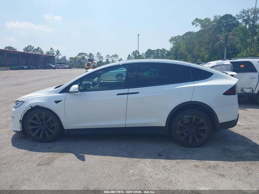 2023 Tesla Model X Dual Motor All-Wheel Drive/Standard Range VIN: 7SAXCBE52PF373142 Lot: 45017978