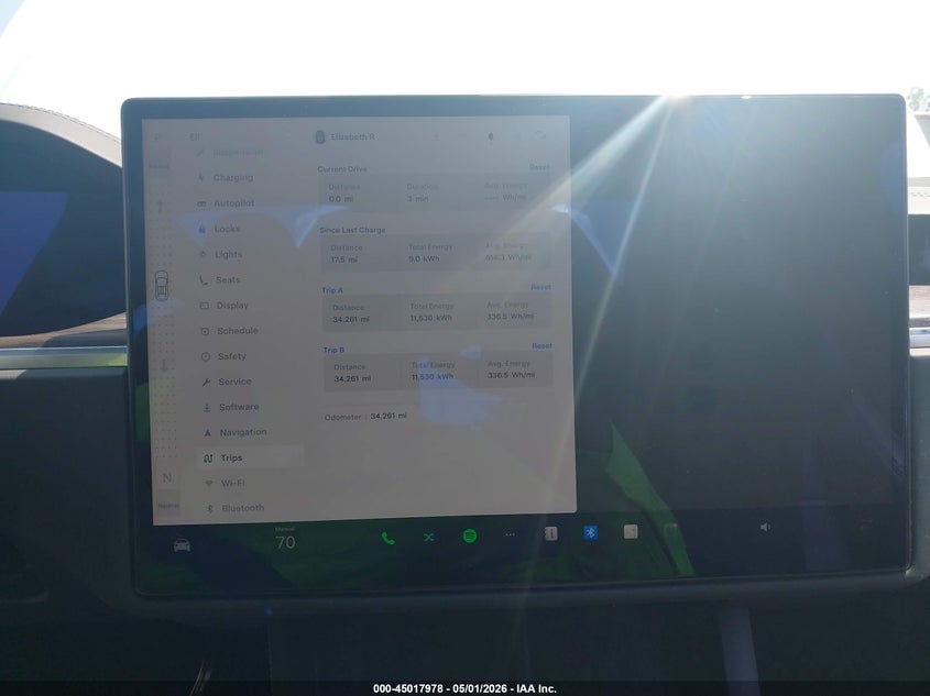 2023 TESLA MODEL X auction photo 7