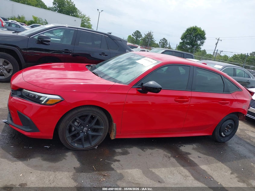 VIN 2HGFE2F54RH593852 2024 HONDA CIVIC SPORT