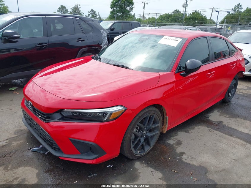 VIN 2HGFE2F54RH593852 2024 HONDA CIVIC SPORT