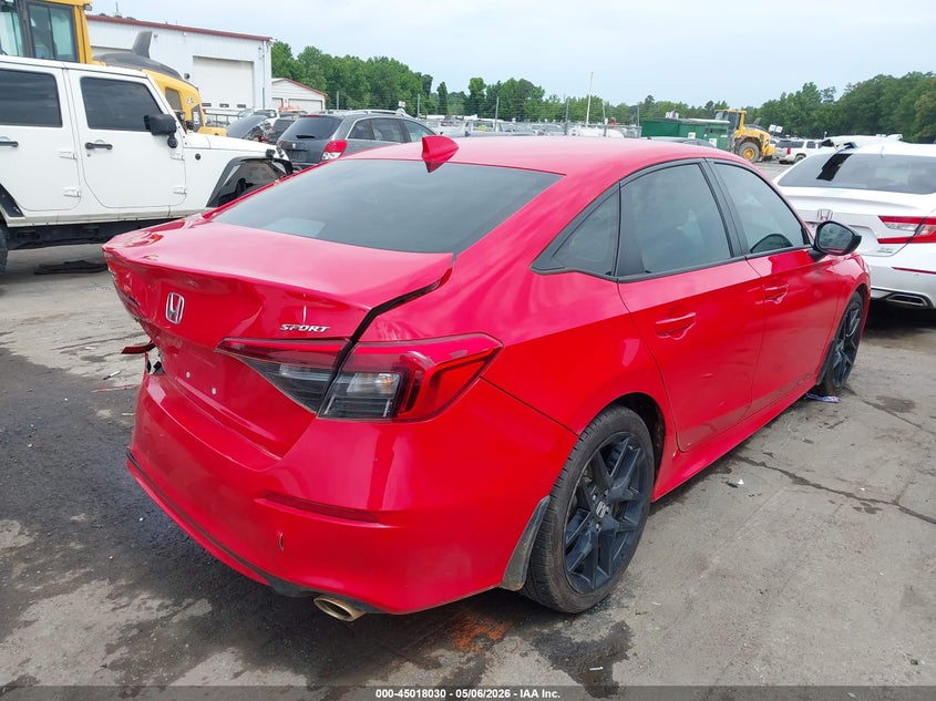 VIN 2HGFE2F54RH593852 2024 HONDA CIVIC SPORT
