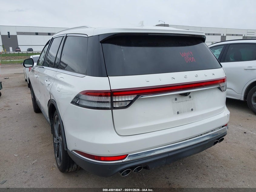 Vin: 5lm5j7xc9ngl10800, lot: 45515531, lincoln aviator reserve 20223