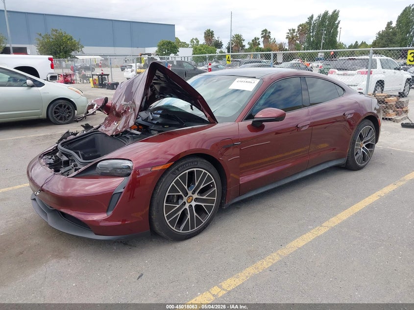 2022 PORSCHE TAYCAN auction photo 2