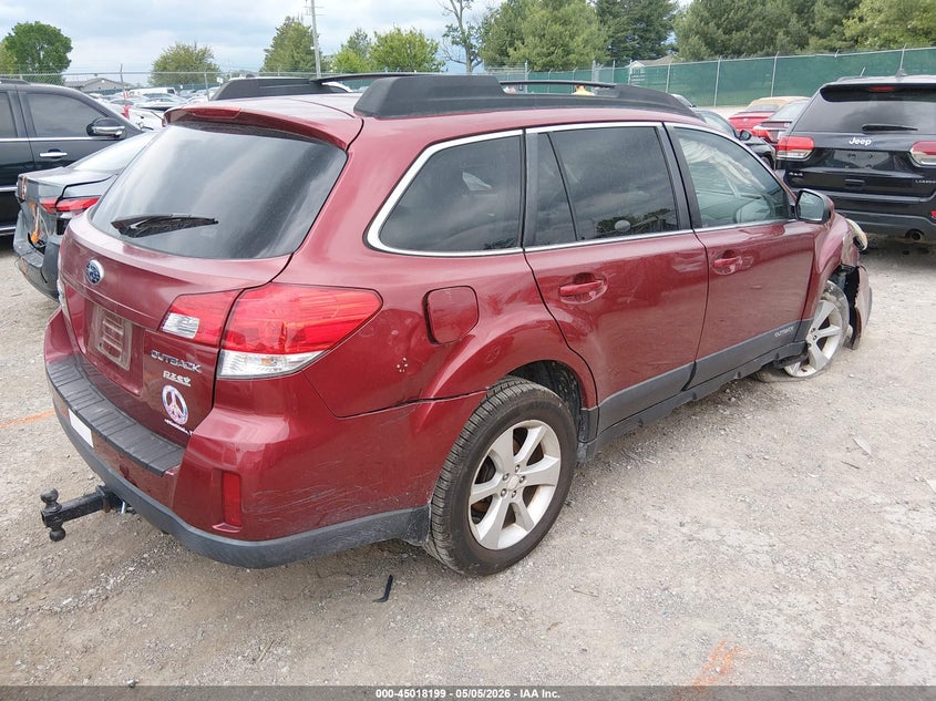 Vin: 4s4brbccxd3283782, lot: 45515682, subaru outback 2.5i premium 20134