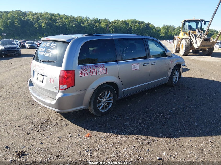 Vin: 2c4rdgcg0kr797582, lot: 45515699, dodge grand caravan sxt 20194