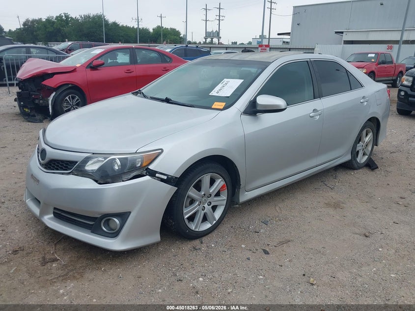 2013 TOYOTA CAMRY SEDAN 2.5L I-4 DOHC, VVT, 178HP
