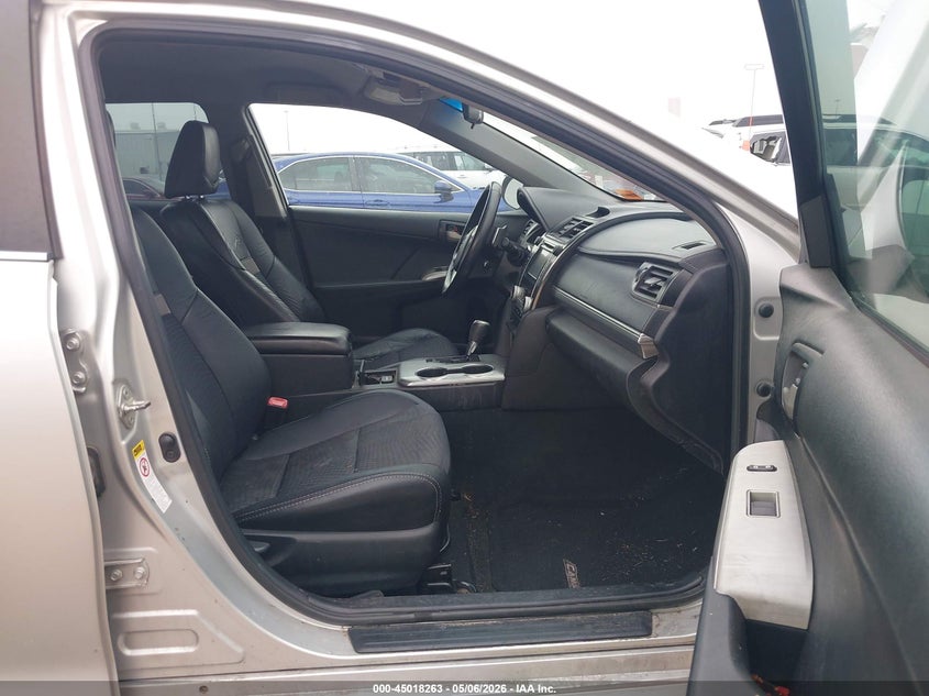 2013 TOYOTA CAMRY SEDAN 2.5L I-4 DOHC, VVT, 178HP