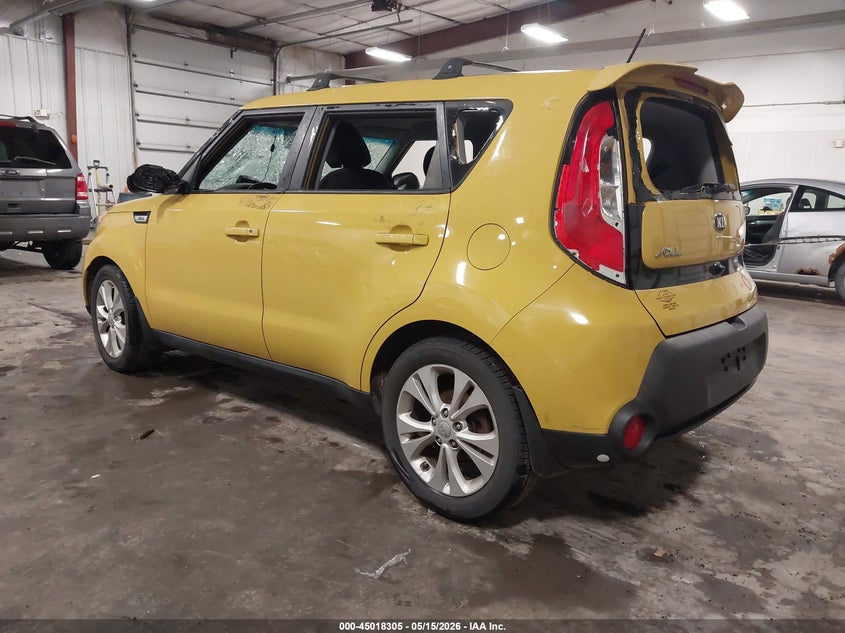 Vin: kndjp3a56f7150688, lot: 45515788, kia soul + 20153