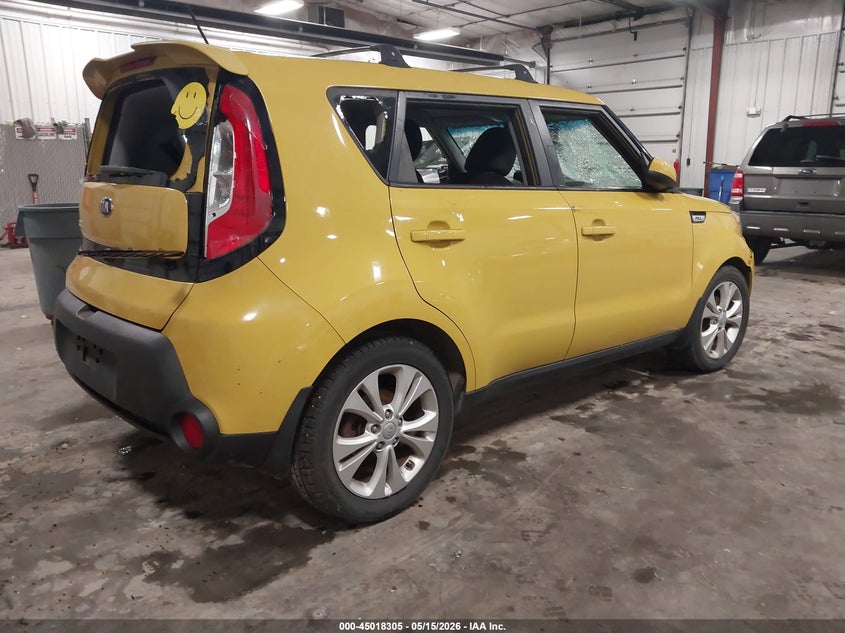 Vin: kndjp3a56f7150688, lot: 45515788, kia soul + 20154