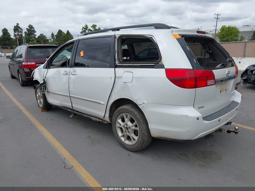 2004 TOYOTA SIENNA VAN 3.3L V-6 DOHC, VVT, 230HP