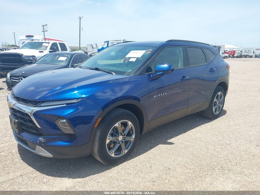 Vin: 3gnkbcr4xps127665, lot: 45515859, chevrolet blazer fwd 2lt 20232