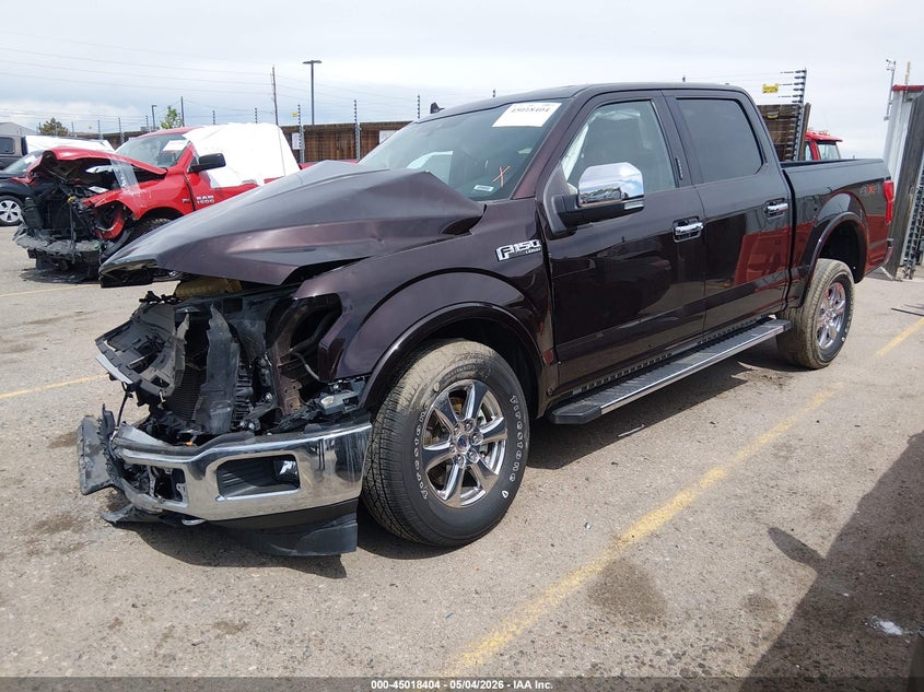 1FTEW1E57JKD93001 2018 Ford F-150 Lariat photo 1