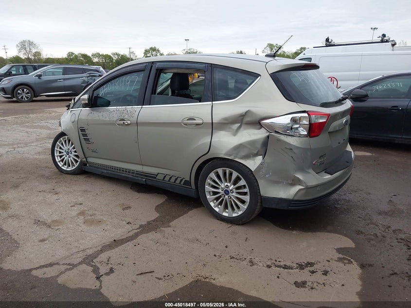 Vin: 1fadp5cu3gl104540, lot: 45515980, ford c-max energi sel 20163