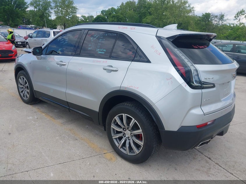 Vin: 1gyfzfr4xmf054086, lot: 45516013, cadillac xt4 awd sport 20213