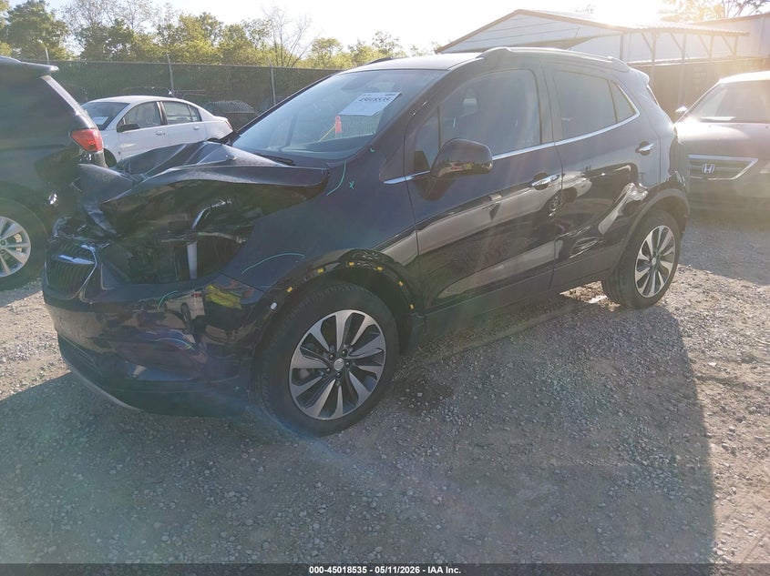 Vin: kl4cjesm3nb537975, lot: 45516018, buick encore awd preferred 20222