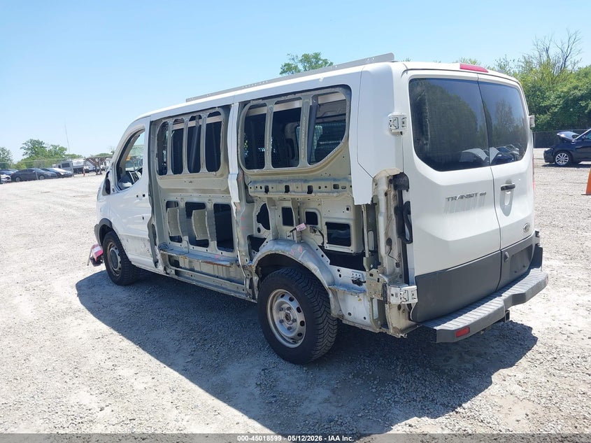 Vin: 1ftye1ym5jka11549, lot: 45516082, ford transit-150 20183