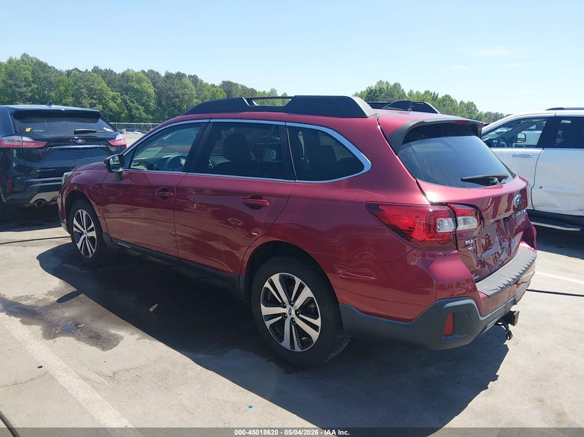 Vin: 4s4bsanc5j3327663, lot: 45516103, subaru outback 2.5i limited 20183