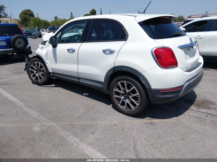 Vin: zfbcfyet7gp339579, lot: 45516189, fiat 500x trekking plus 20163