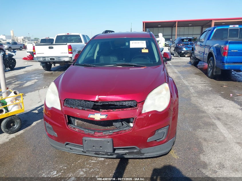 2012 Chevrolet Equinox 3.0 1Lt red Lot 111045018736 Vin 2GNFLEE51C6342398