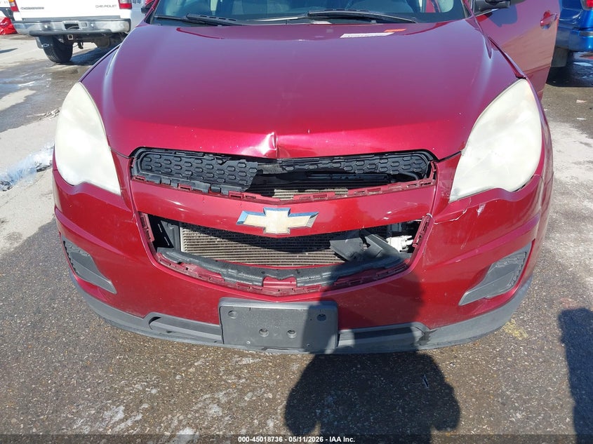 2012 Chevrolet Equinox 3.0 1Lt red Lot 111045018736 Vin 2GNFLEE51C6342398