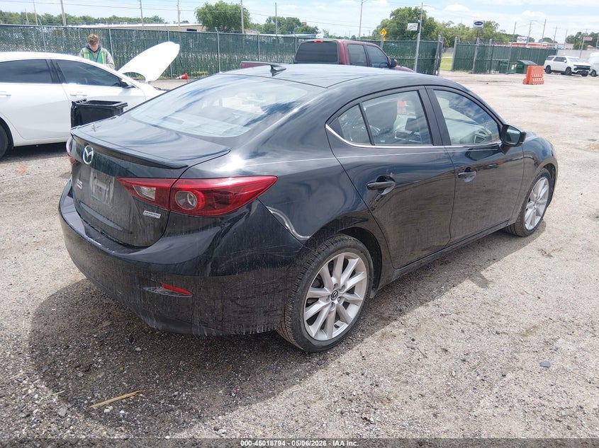 Vin: jm1bn1w32h1146648, lot: 45516277, mazda mazda3 grand touring 20174