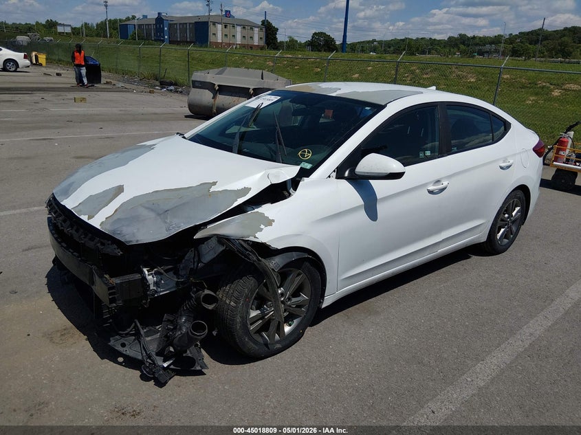 2018 Hyundai Elantra Sel 5NPD84LF5JH327189 photo 1