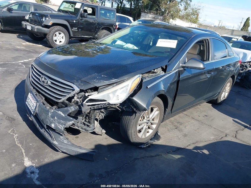 2017 Hyundai Sonata Se 5NPE24AF5HH524835 photo 1