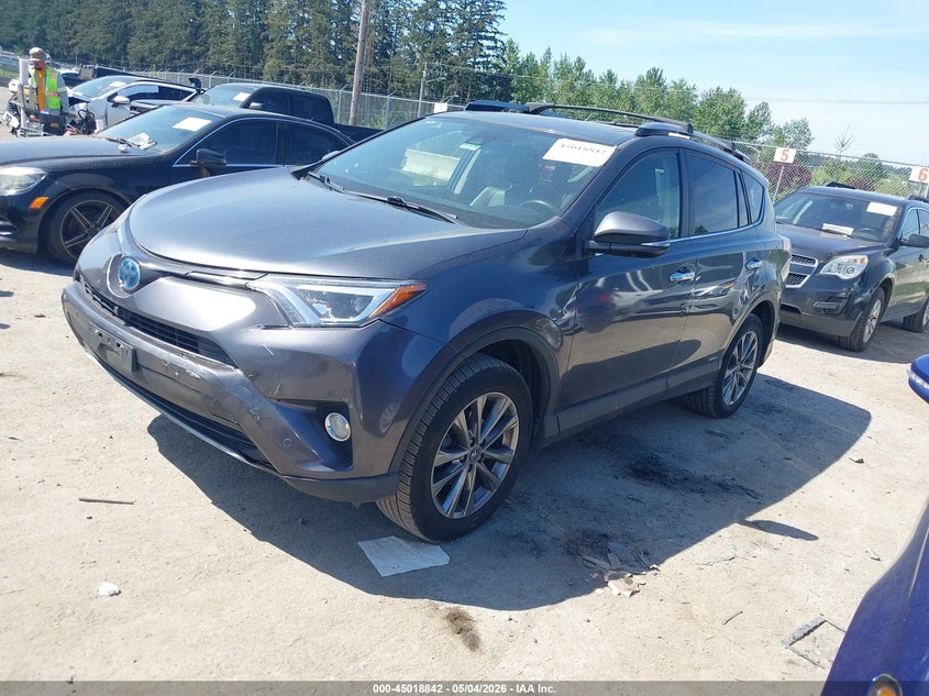 2017 TOYOTA RAV4 HYBRID auction photo 2
