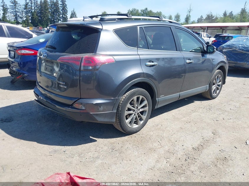 2017 TOYOTA RAV4 HYBRID auction photo 4