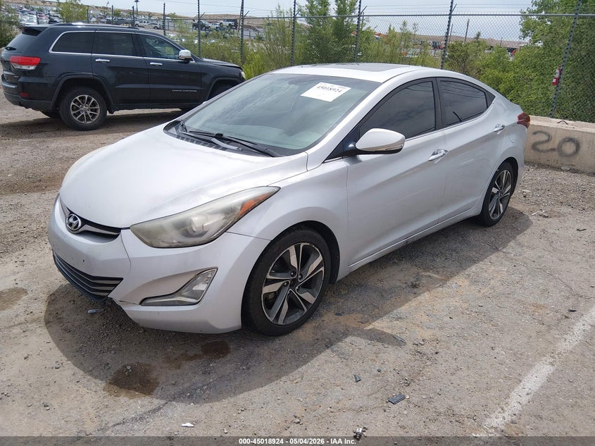 2015 Hyundai Elantra Limited KMHDH4AE2FU261834 photo 1