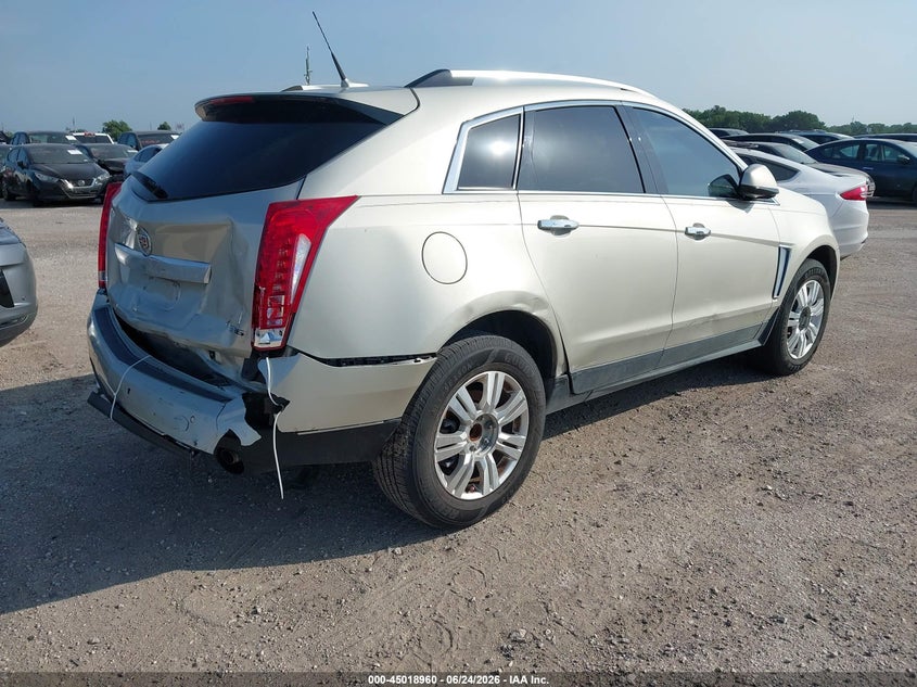 Vin: 3gyfnbe35es581127, lot: 45516443, cadillac srx luxury collection 20144