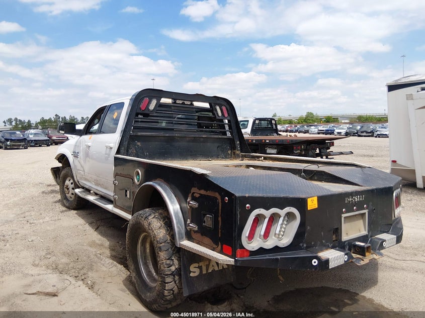 2018 Ram 3500 white Lot 111045018971 Vin 3C63RRHL4JG352539