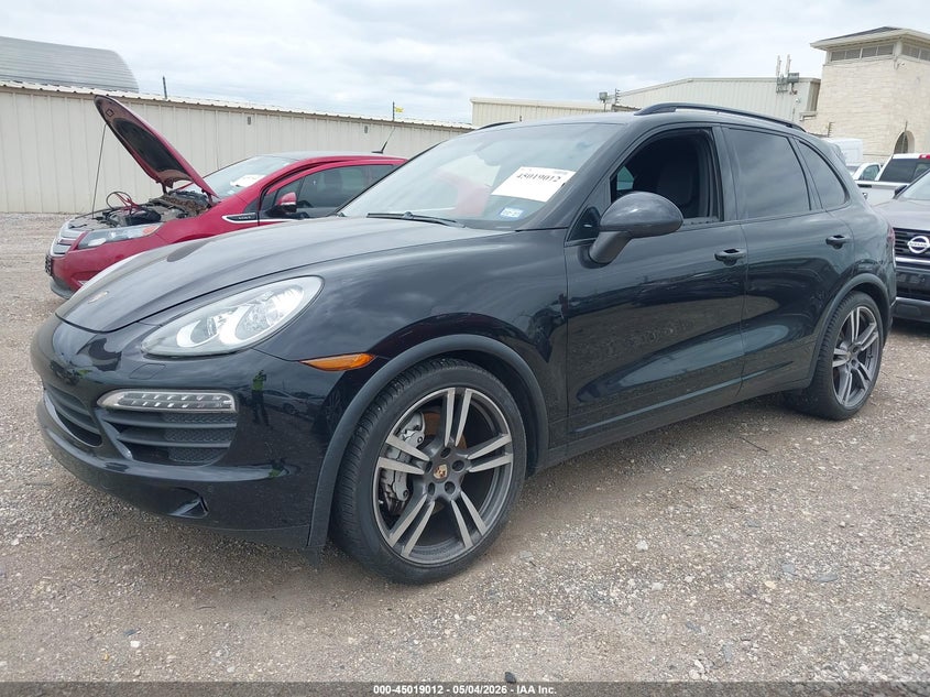 WP1AB2A26DLA80515 2013 Porsche Cayenne 4.8 S Black