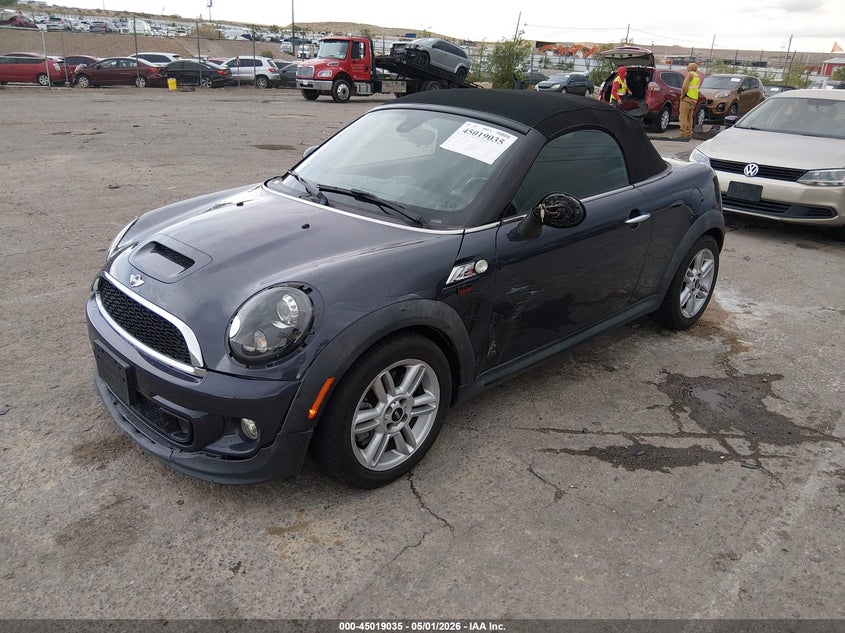 Vin: wmwsy3c52ft566756, lot: 45516518, mini roadster cooper s 20152