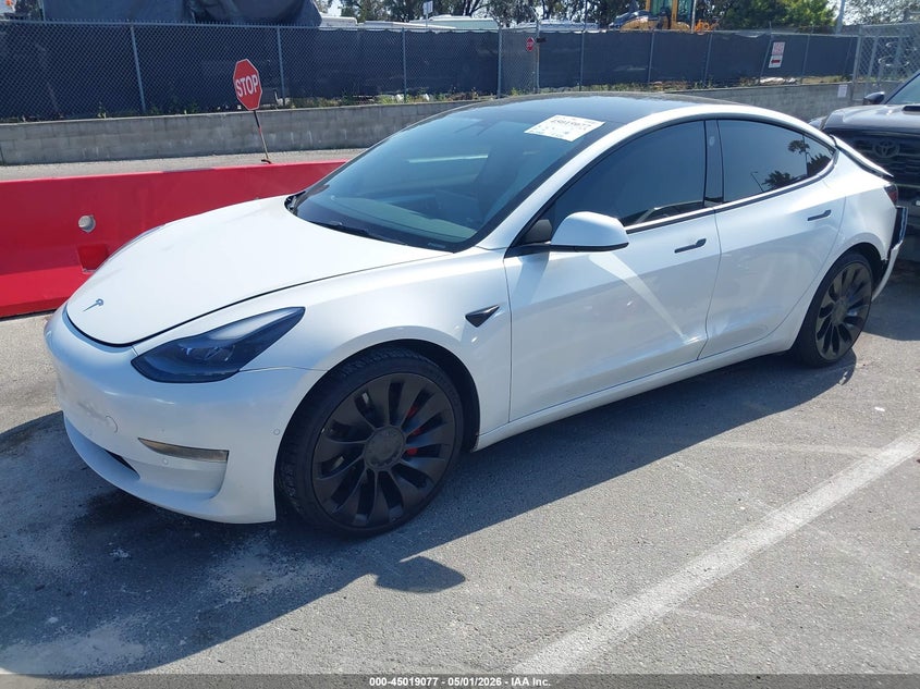 2022 Tesla Model 3 Performance Dual Motor All-Wheel Drive 5YJ3E1EC9NF295289 photo 1