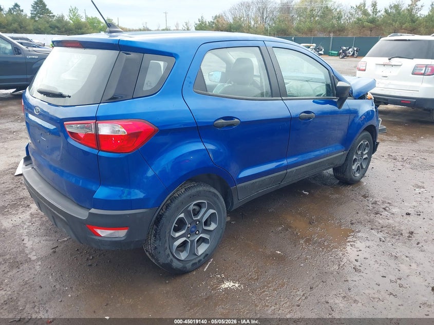 VIN MAJ3S2FE7MC450163 2021 FORD ECOSPORT S