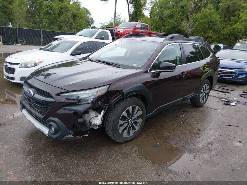 Vin: 4s4btanc3p3187909, lot: 45516672, subaru outback limited 20232